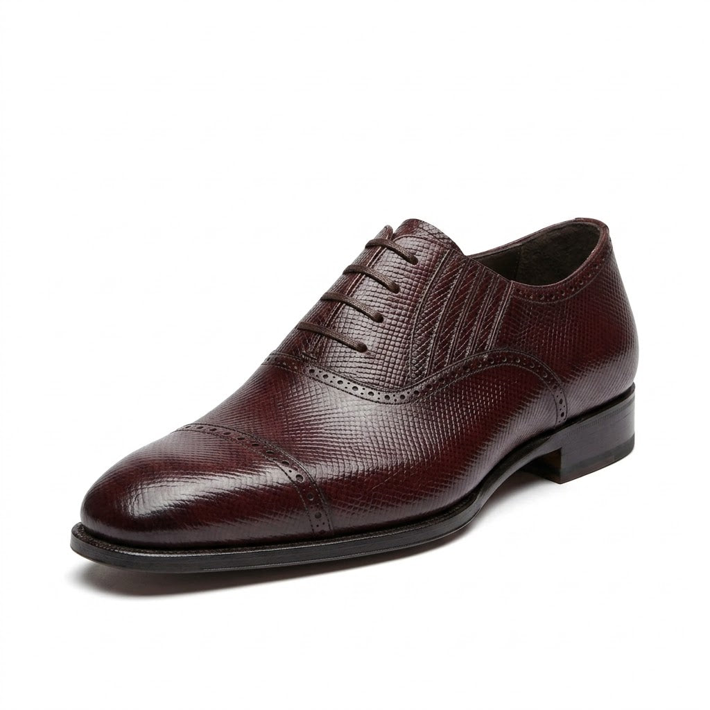The Lecco Cap Toe Oxford