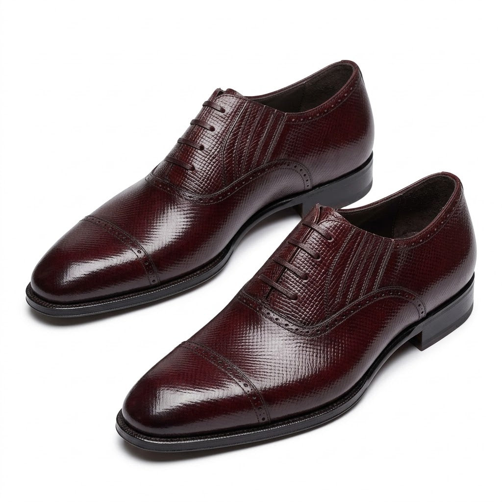 The Lecco Cap Toe Oxford